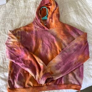 Fashion nova tie dye hoodie